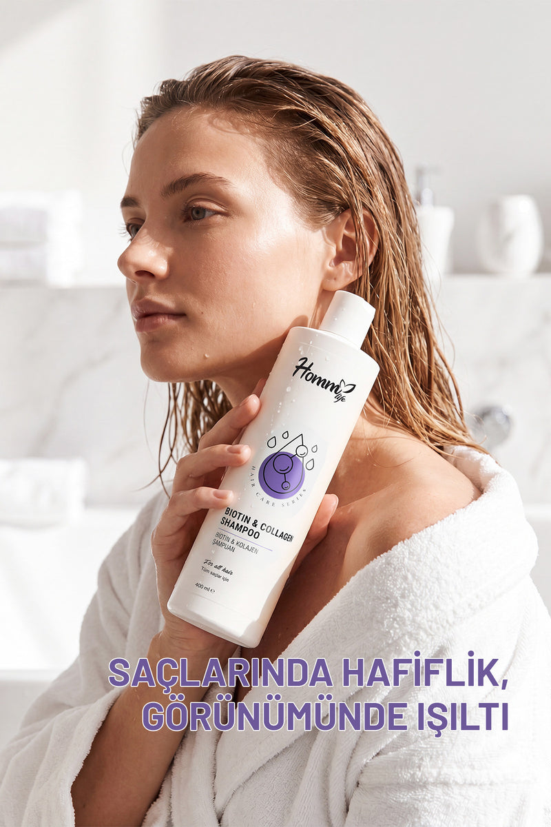 Collagen & Biotin Şampuan - 400 Ml