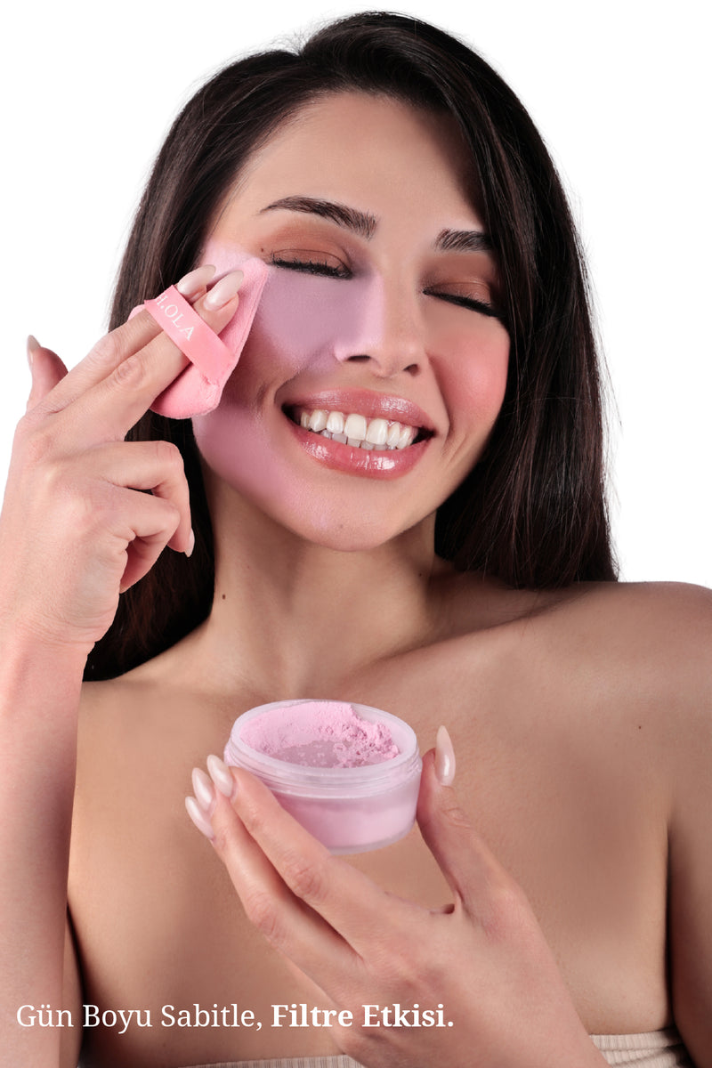 Baking Powder | Makyaj Sabitleyici Toz Pudra | Pink (Pembe)