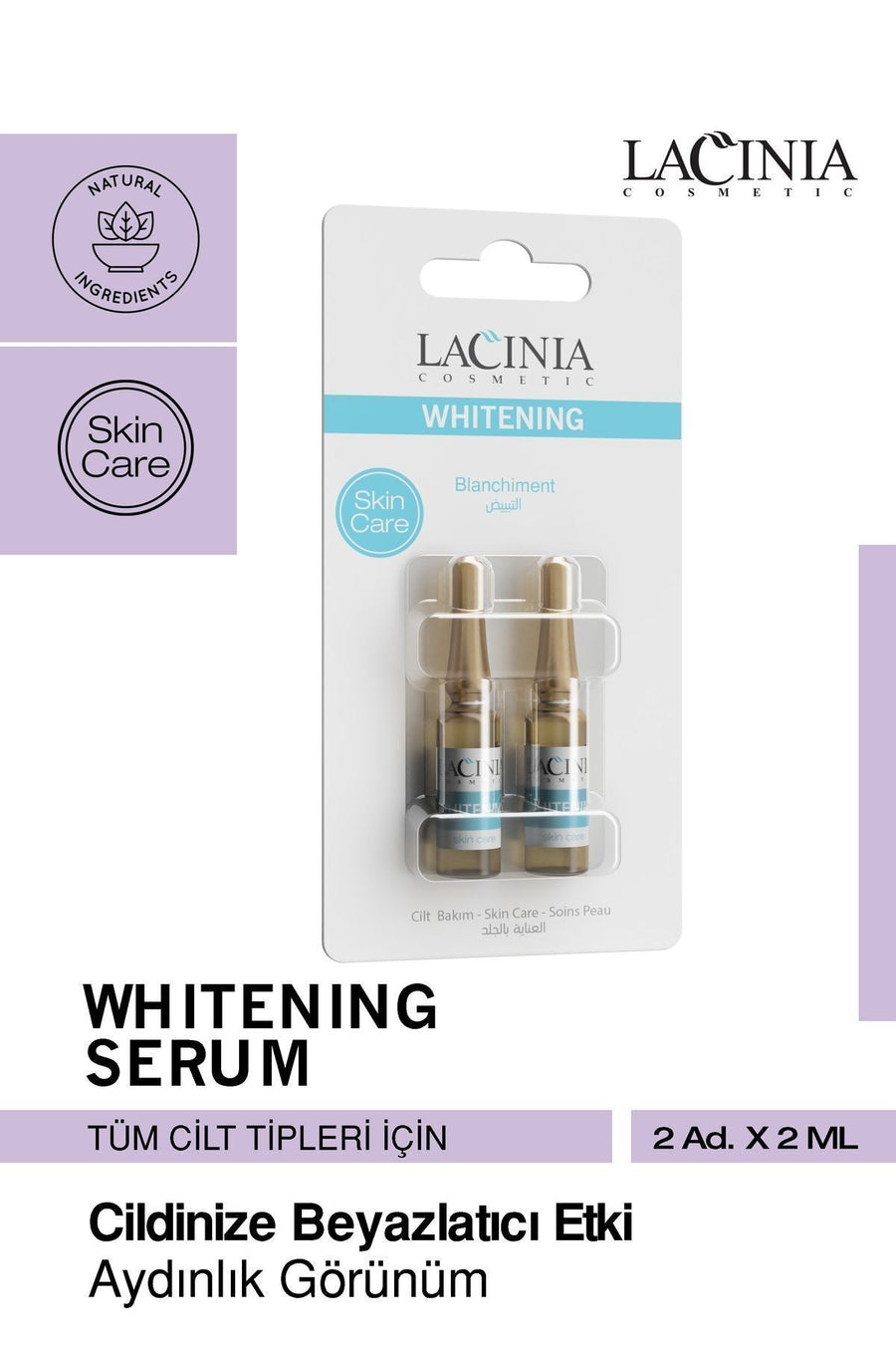 Üz və Həssas Bölgələr üçün Ağardıcı Serum