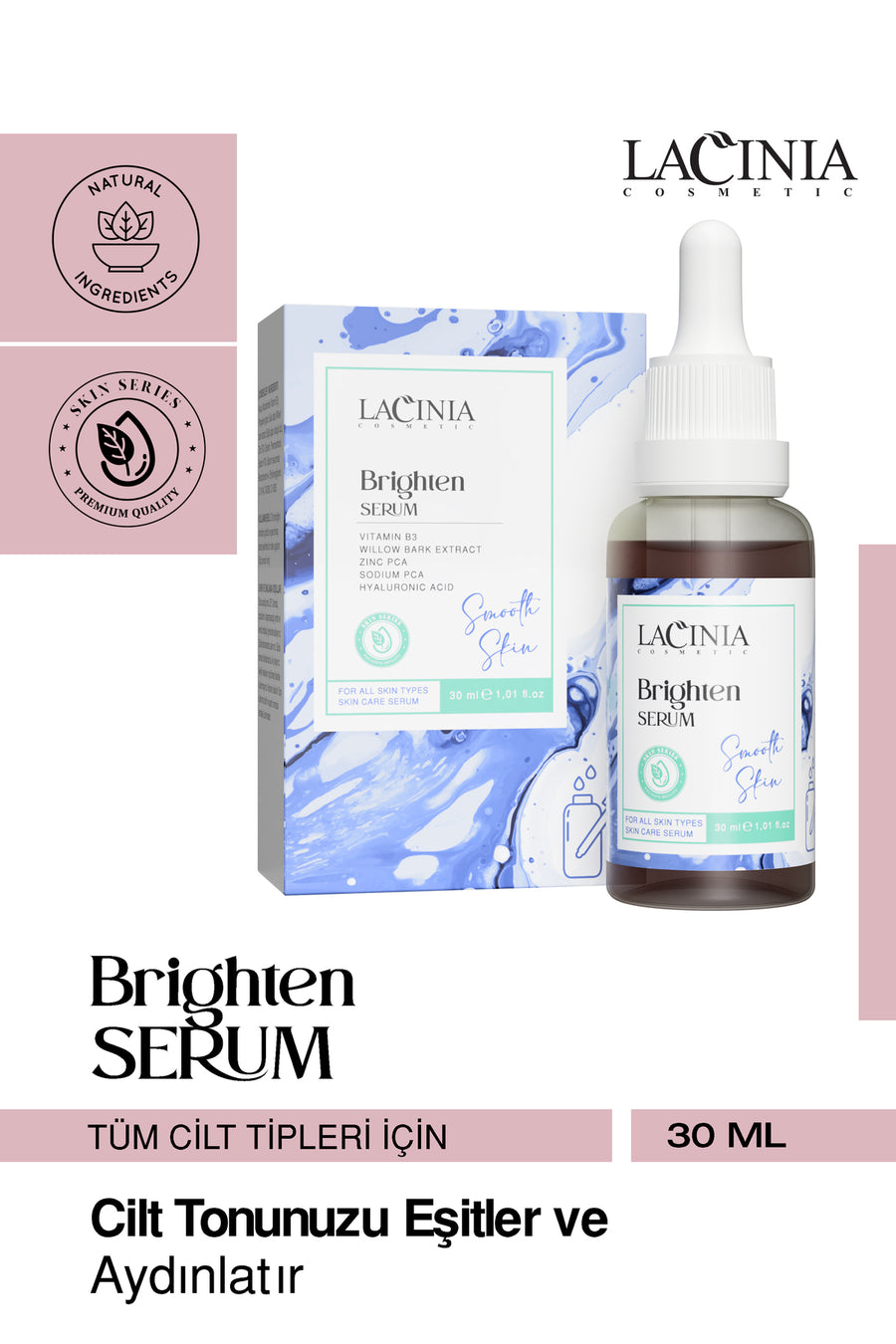 Brighten Serum 30ml Effective Facial Care