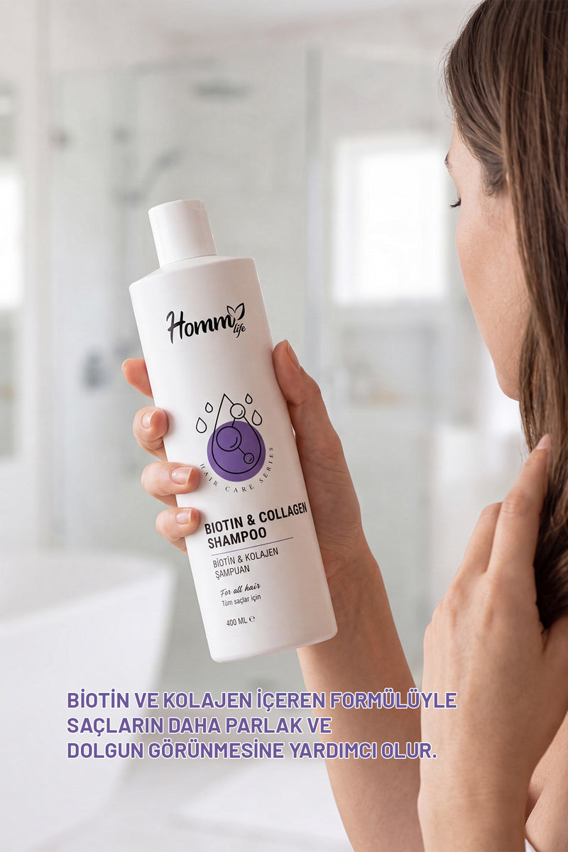 Collagen & Biotin Şampuan - 400 Ml