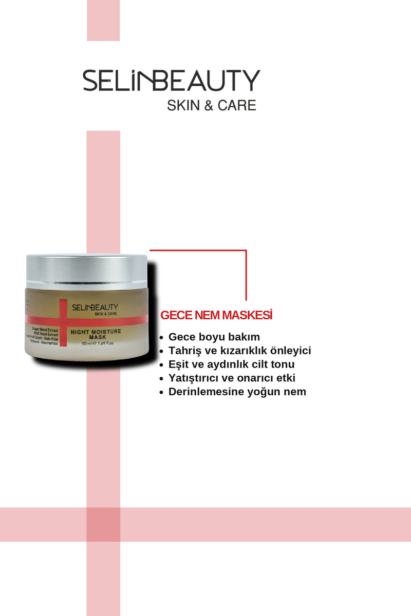 Skin & Care Night Moisture Mask Gece Nem Maskesi