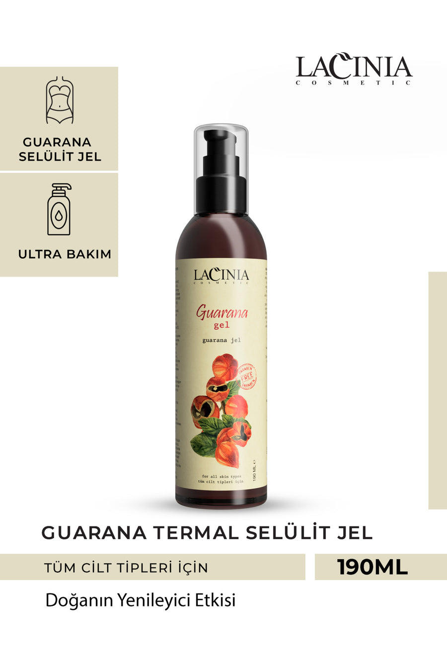 Guarana Selülit Gel Termal 190ml