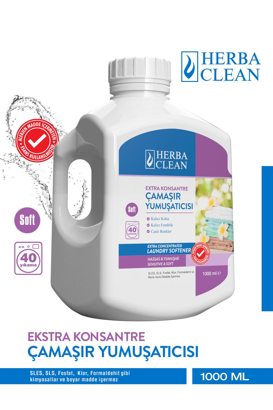 Camaşır Yumşaldıcısı Konsentrat 1000 ml