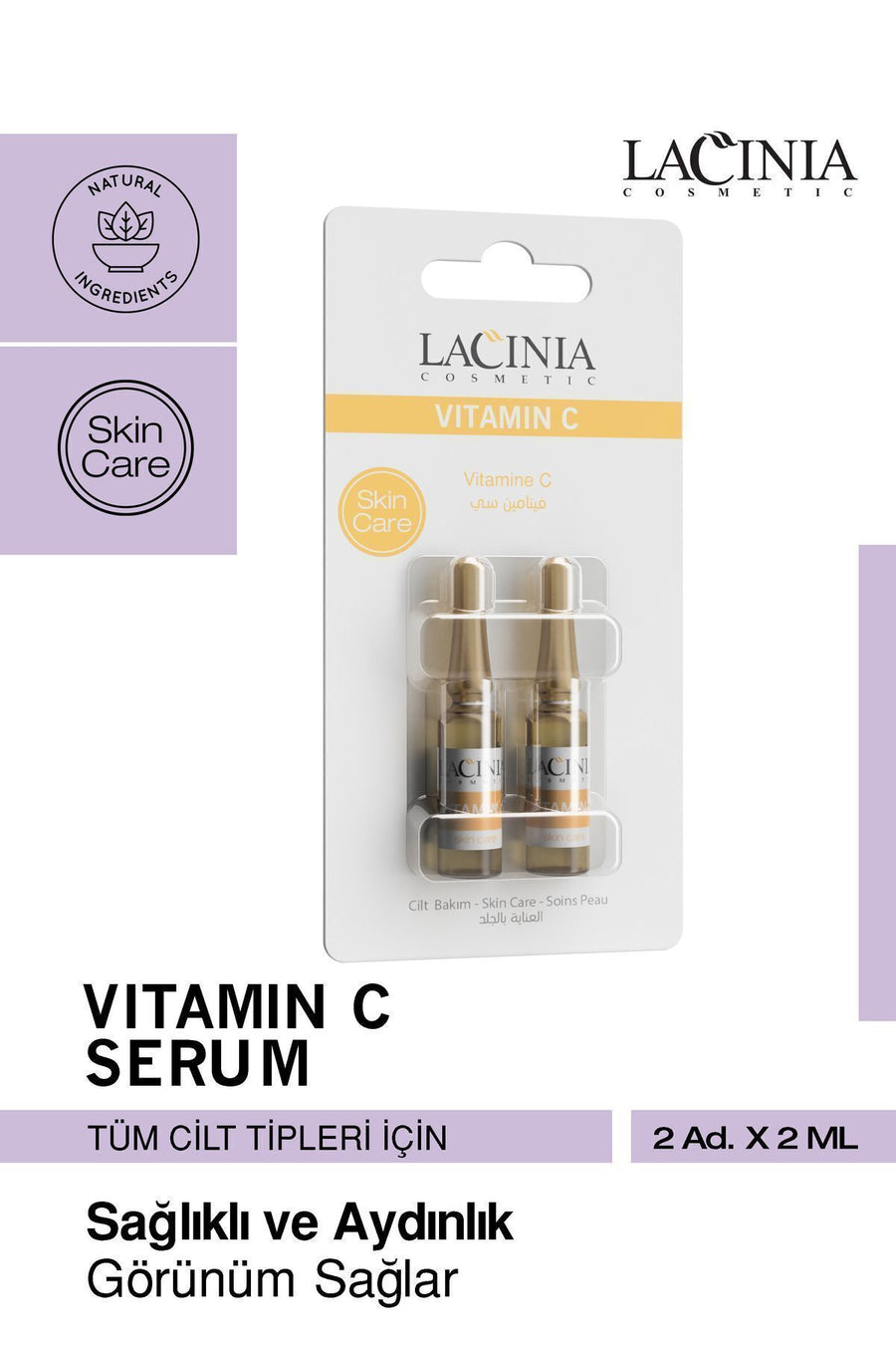 Vitamin C Facial Serum 2 X 2 ml