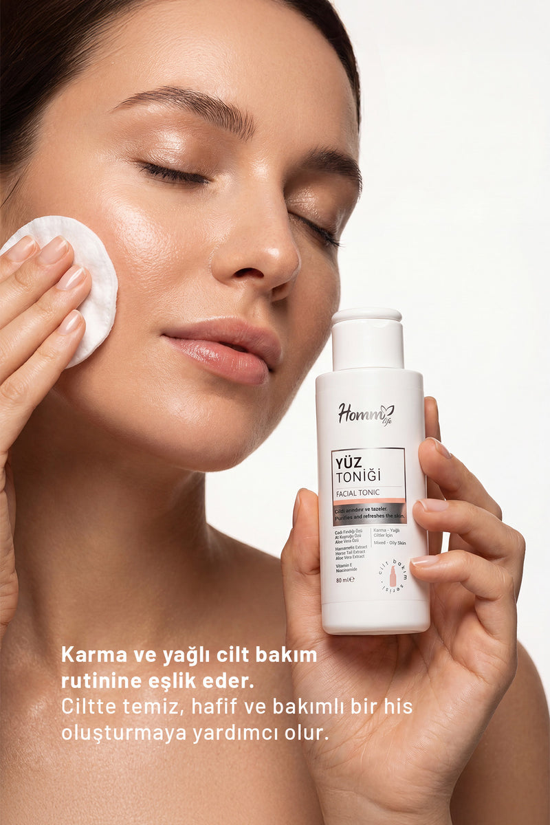 Yüz Toniği Karma/Yağlı Cilt 80 Ml