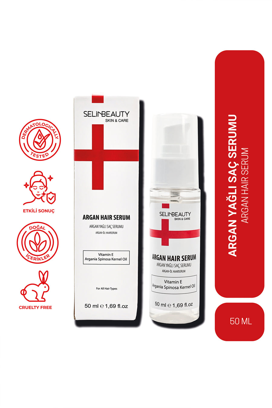 Skin&Care Argan Yağlı Saç Serumu