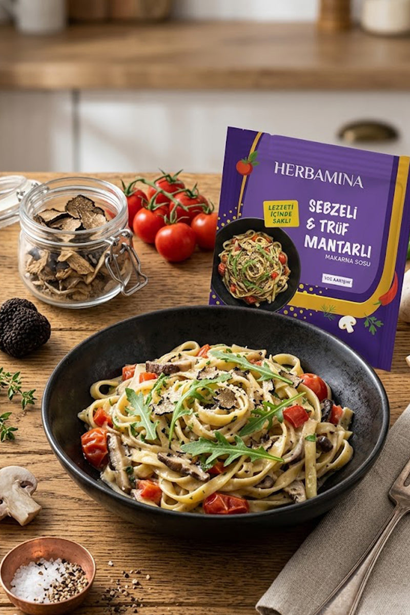 Sebzeli & Trüf Mantarlı Makarna Sosu 50 gr
