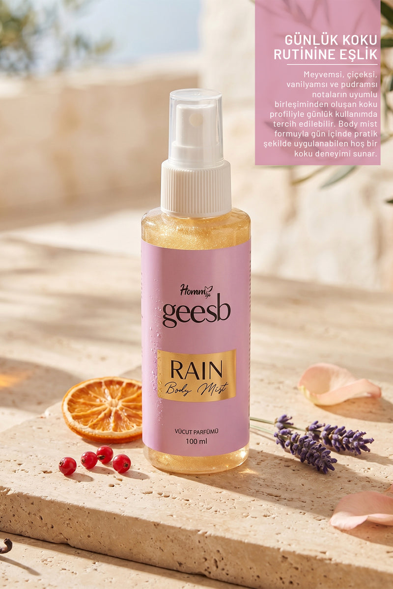 Geesb Raın Body Mıst Vücut Parfümü 100 Ml