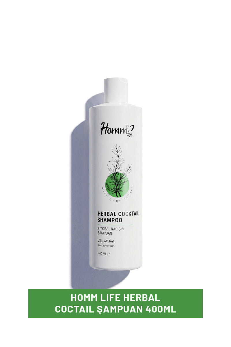Saç Temizliği ve Bakımı ve Günlük Kullanım | Herbal Cocktail Şampuan 400 ml