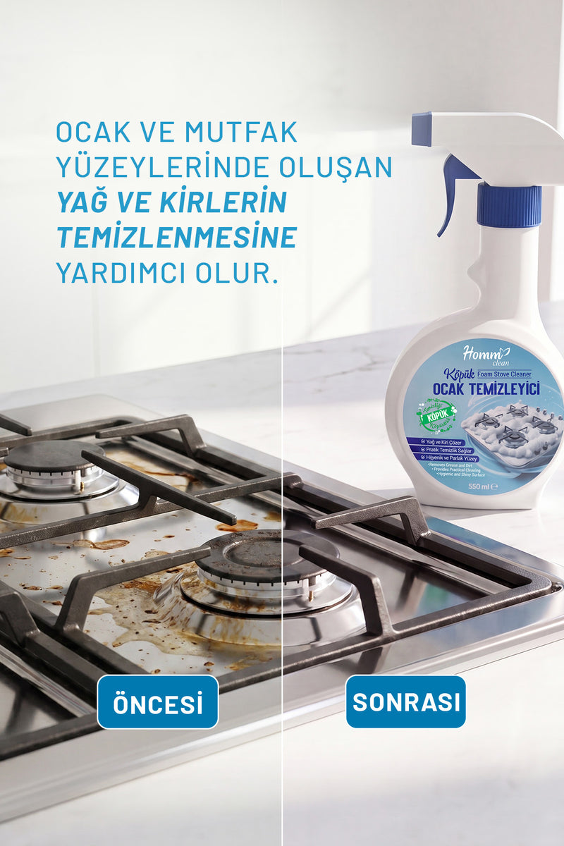 Köpük Ocak Temizleyici 350 Ml