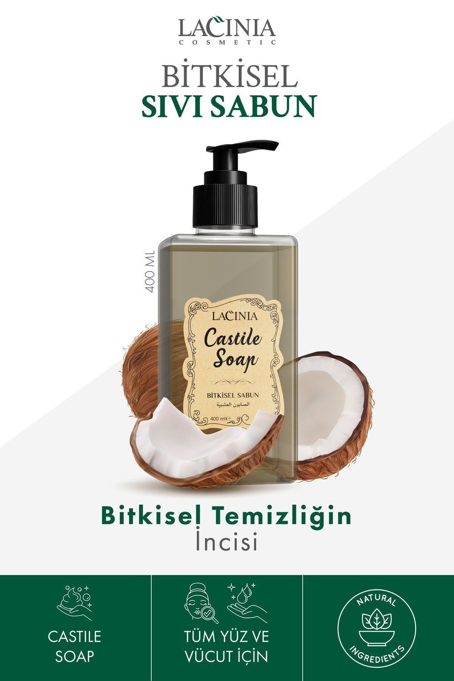 Natural Soap 400ml