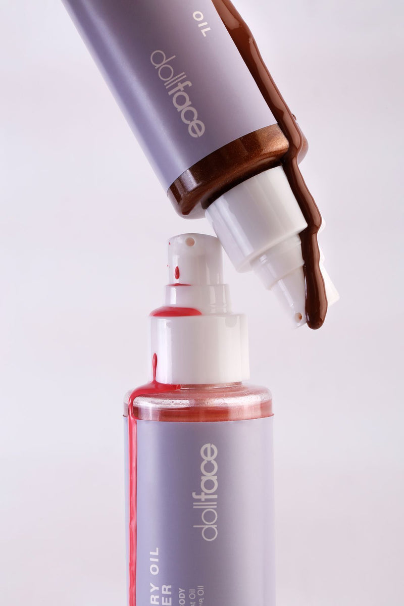 Pink Honey Işıltılı Kuru Yağ Ve Bronzlaştırıcı