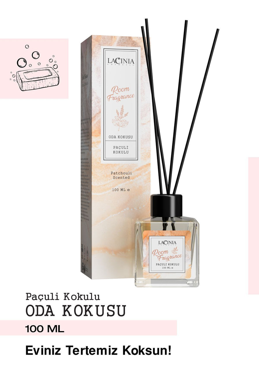 Otaq Ətri Paçuli İyli 100Ml