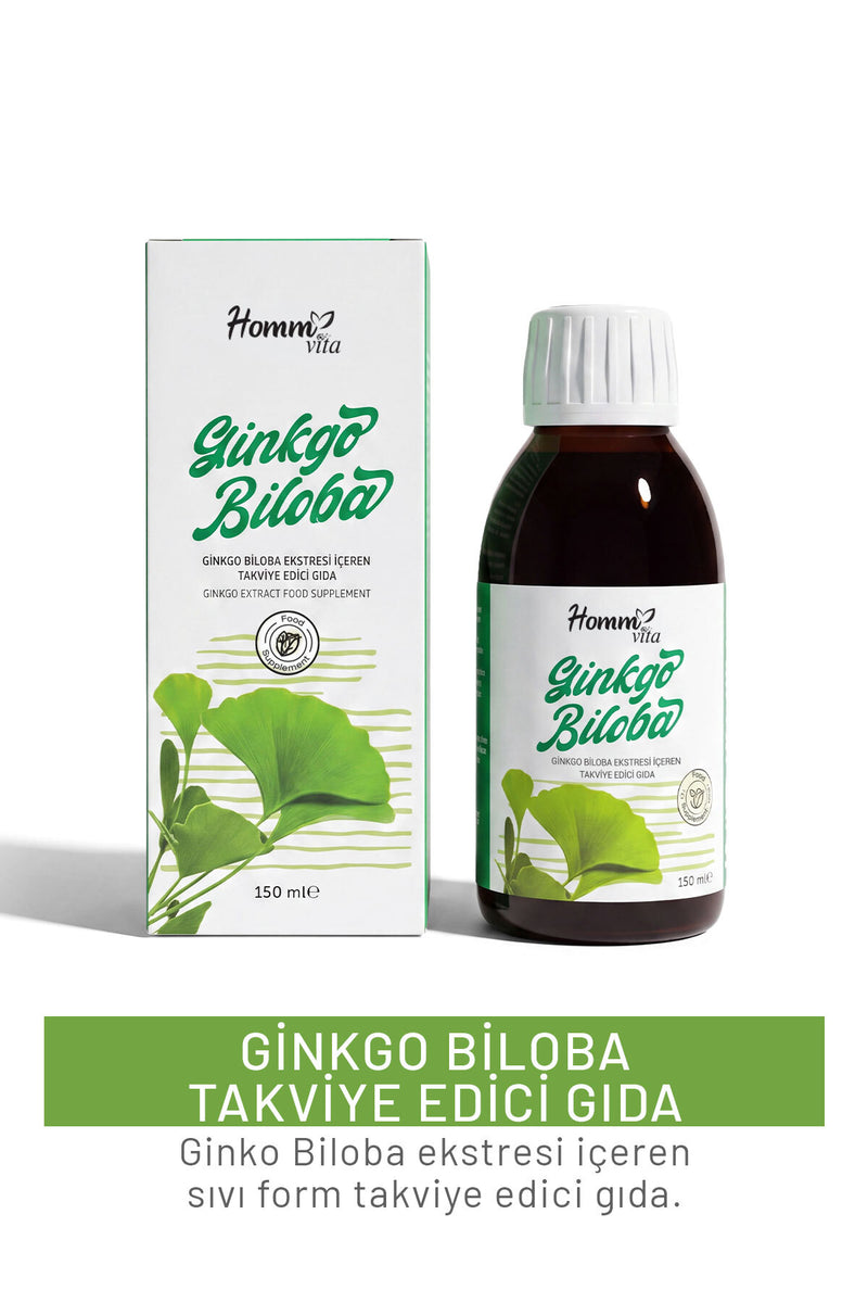 Ginkgo Biloba Takviye Edici Gıda 150Ml