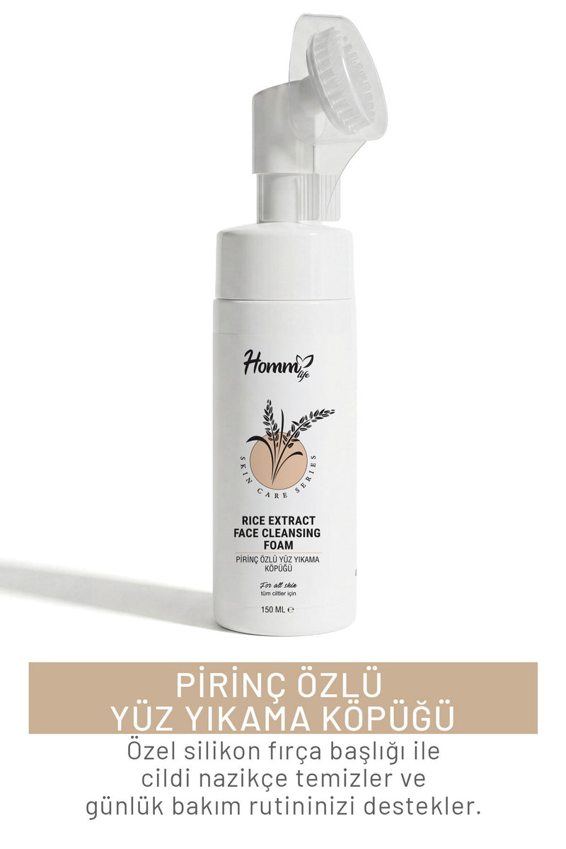 Pirinç Özlü Yüz Yıkama Köpüğü - 150 Ml