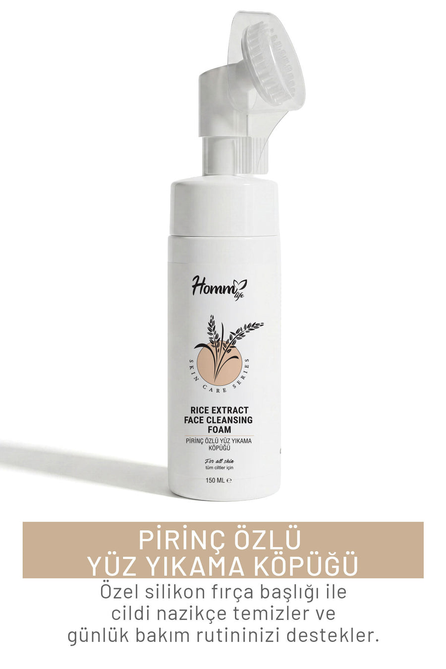 Pirinç Özlü Yüz Yıkama Köpüğü - 150 Ml