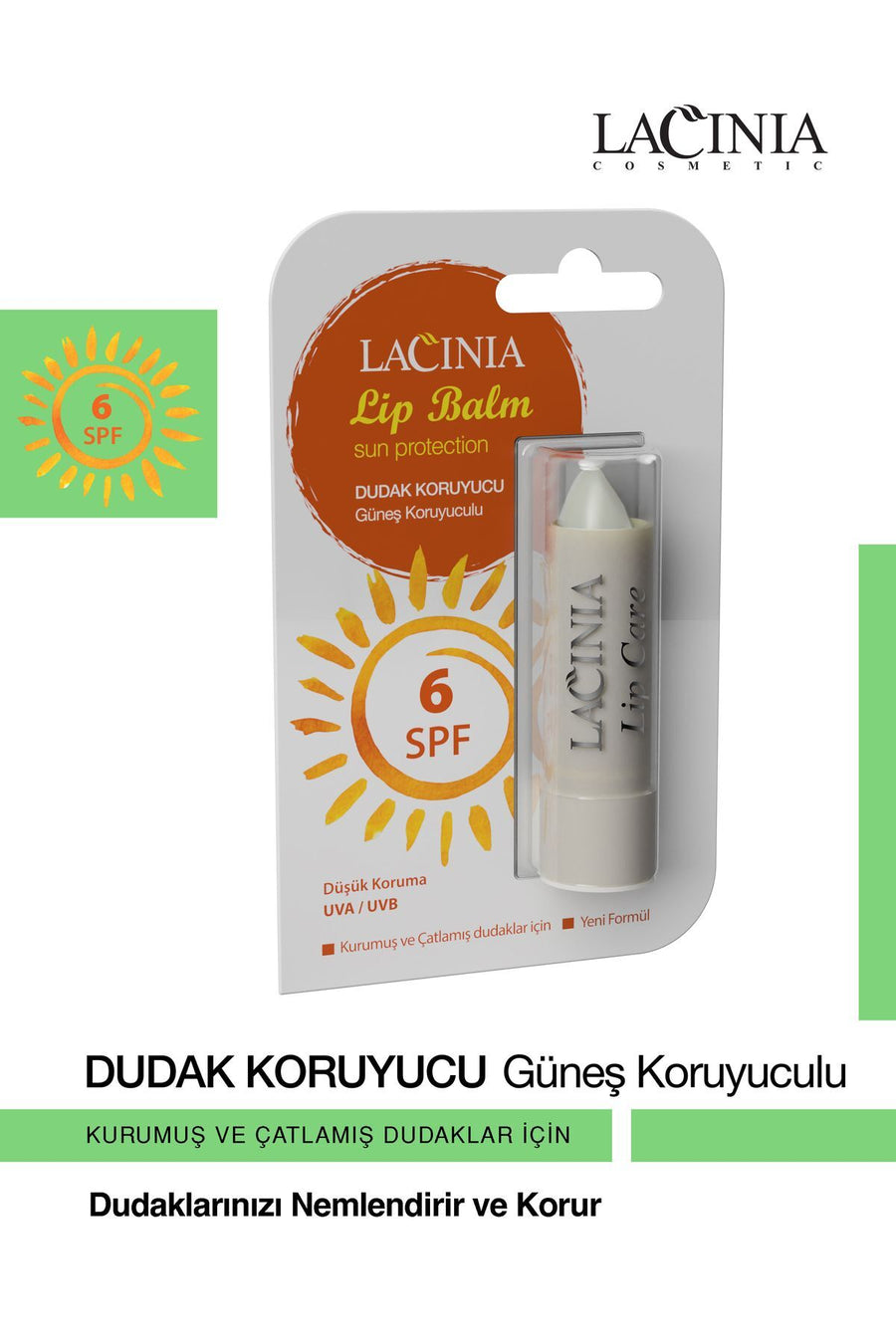 Herbal Lip Protector 6 SPF Lip Balm
