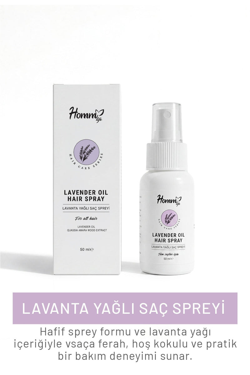 Lavanta Yağlı Saç Spreyi 50 Ml