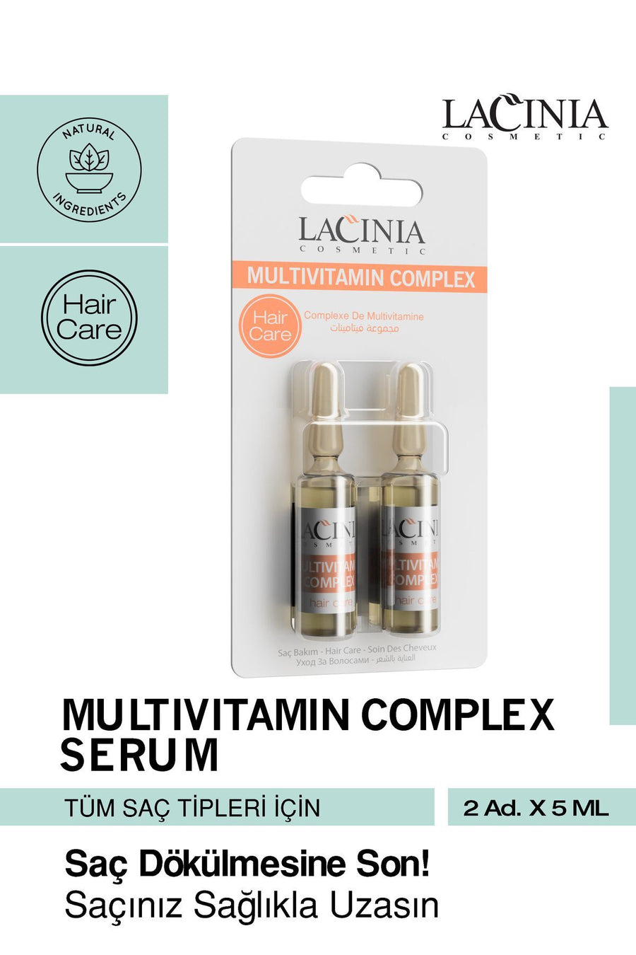 Multivitamin Kompleksi Saç Serumu