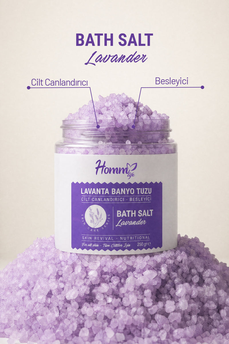 Lavanta Banyo Tuzu - 250 Gr