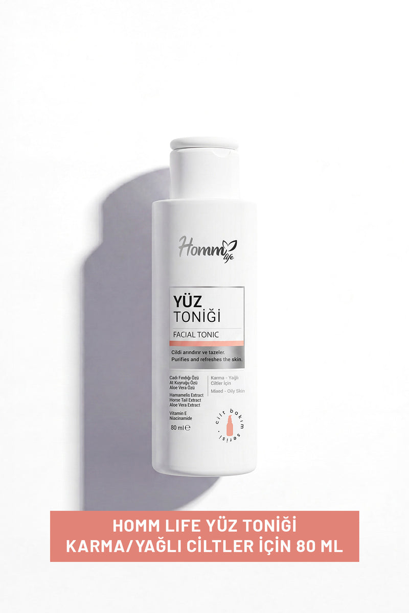 Yüz Toniği Karma/Yağlı Cilt 80 Ml
