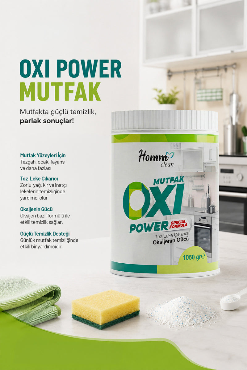 Oxı Power Mutfak Kutu 1050 Gr