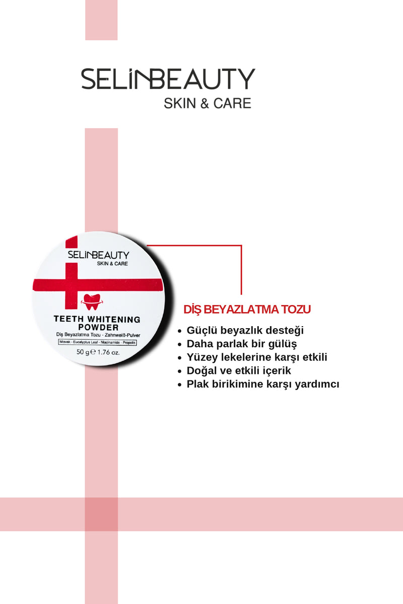 Skin&Care Diş Beyazlatma Tozu