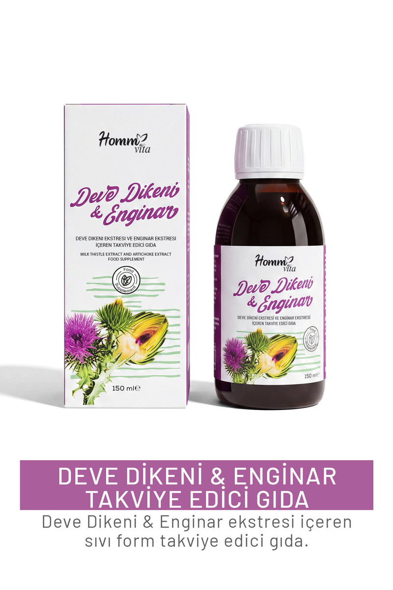 Deve Dikeni & Enginar Takviye Edici Gıda 150ml