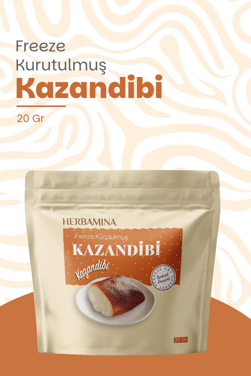 Dondurularak Kurutulmuş Kazandibi - 20 gr