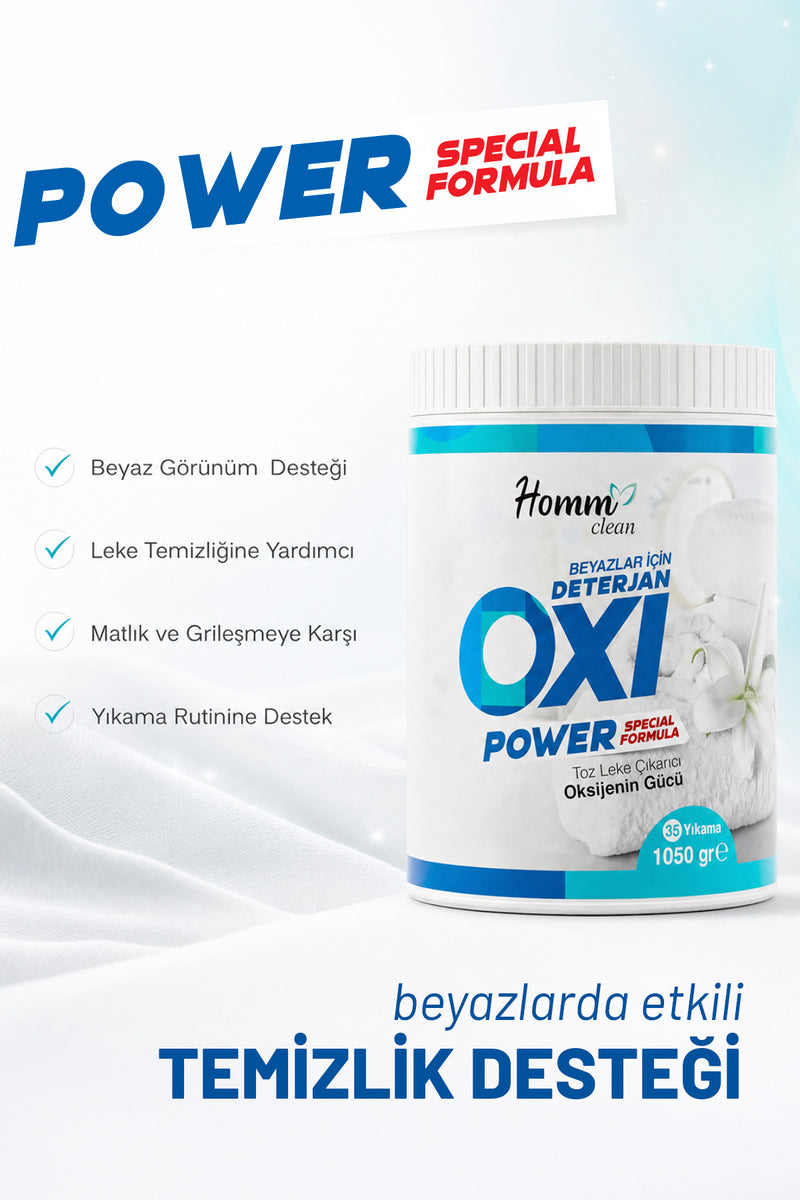 Oxı Power Beyazlar İçin Deterjan Kutu 1050 Gr
