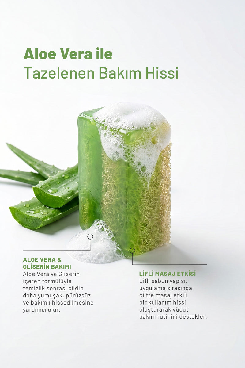 Gliserinli Aloe Vera Sabunu 130 Gr