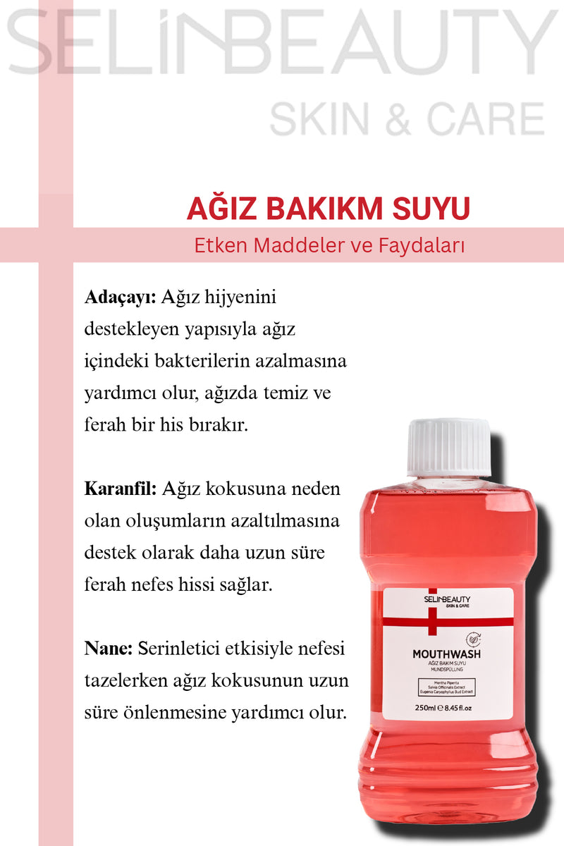 Skin&Care Ağız Bakım Suyu | Ağız Gargarası