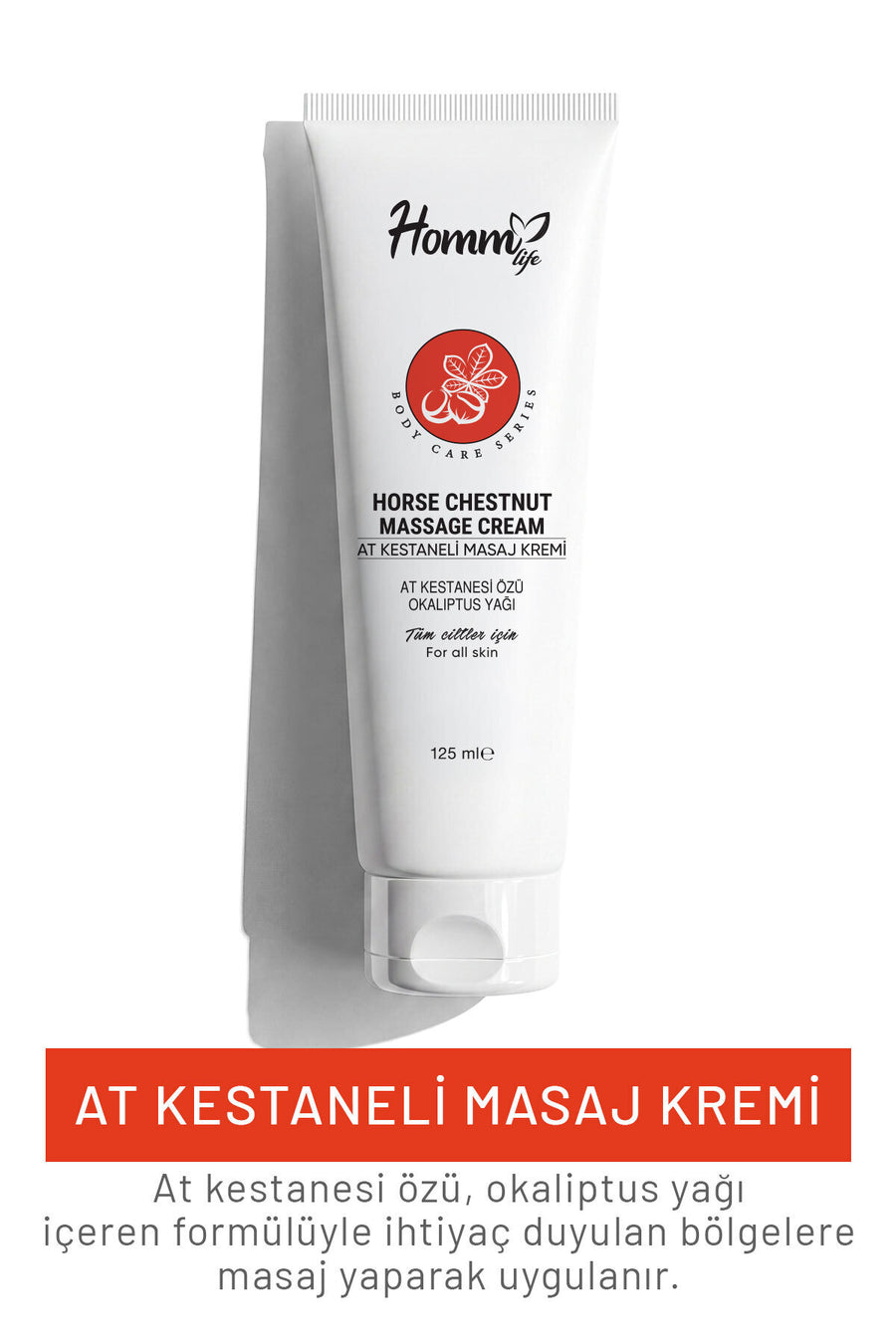 At Kestaneli Masaj Kremi 125 Ml