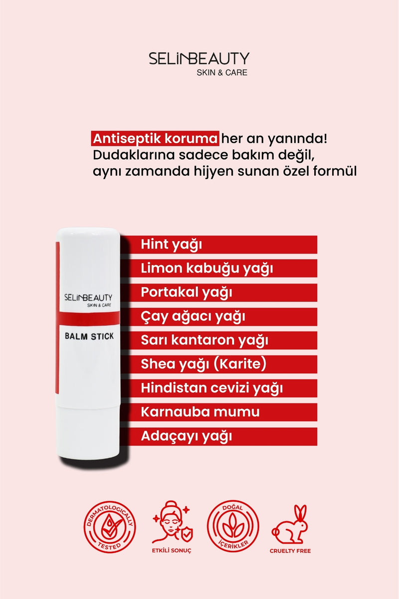 Skin&Care Çay Ağacı & Adaçayı Yağlı Lip Balm