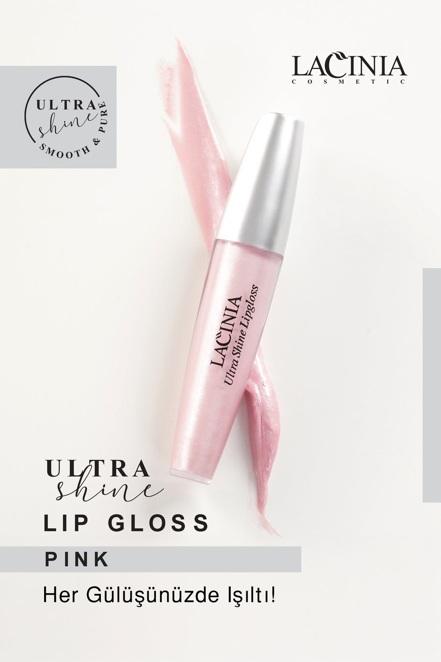 Pink Ultra Shine Dodaq Parıldadıcısı 10 Ml
