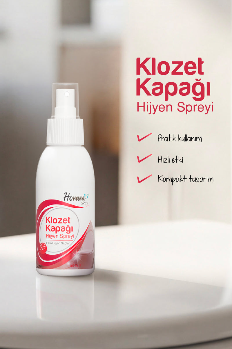 Klozet Kapağı Hijyen Spreyi 100 Ml