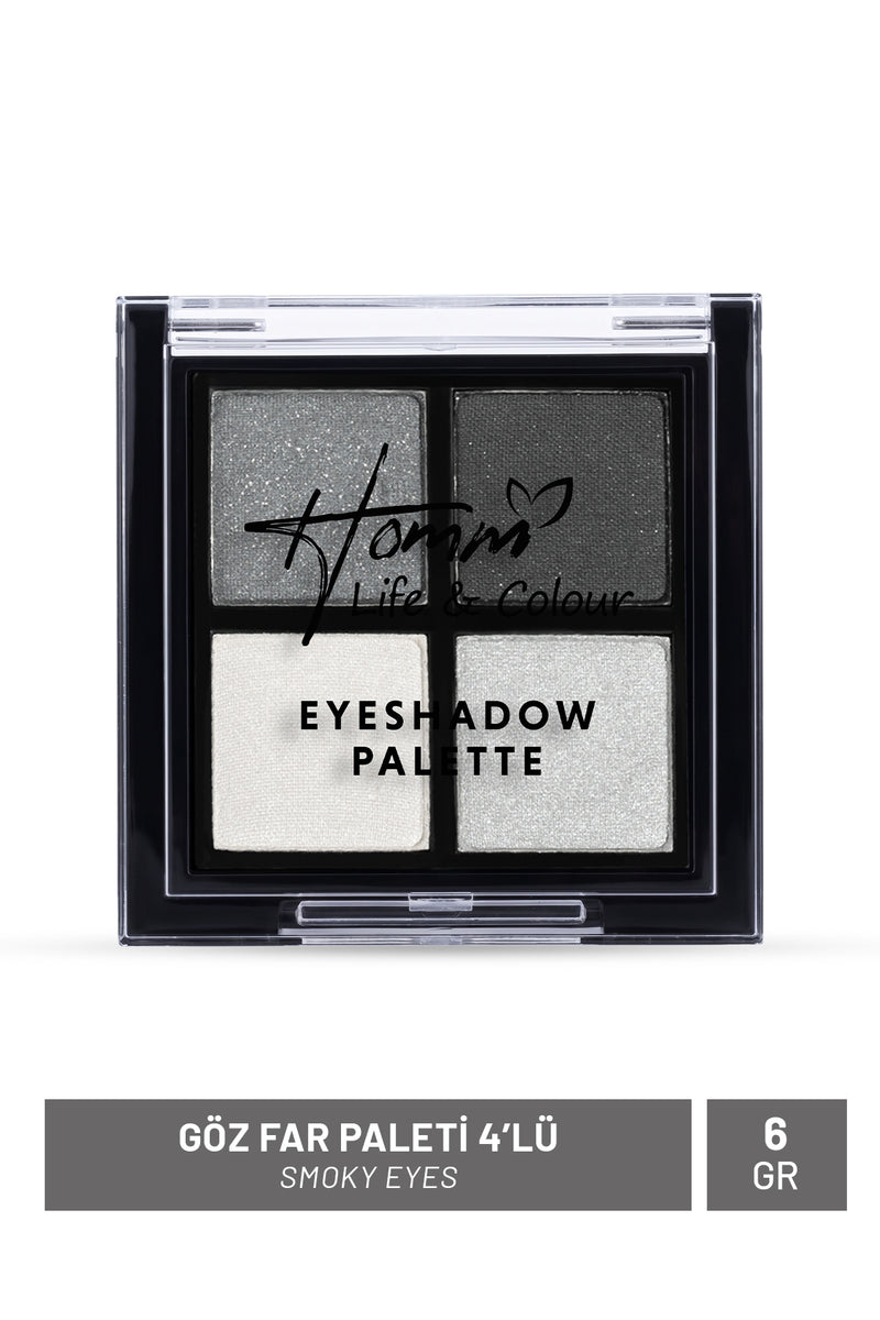 Göz Far Paleti Smoky Eyes 4 lü 6 gr