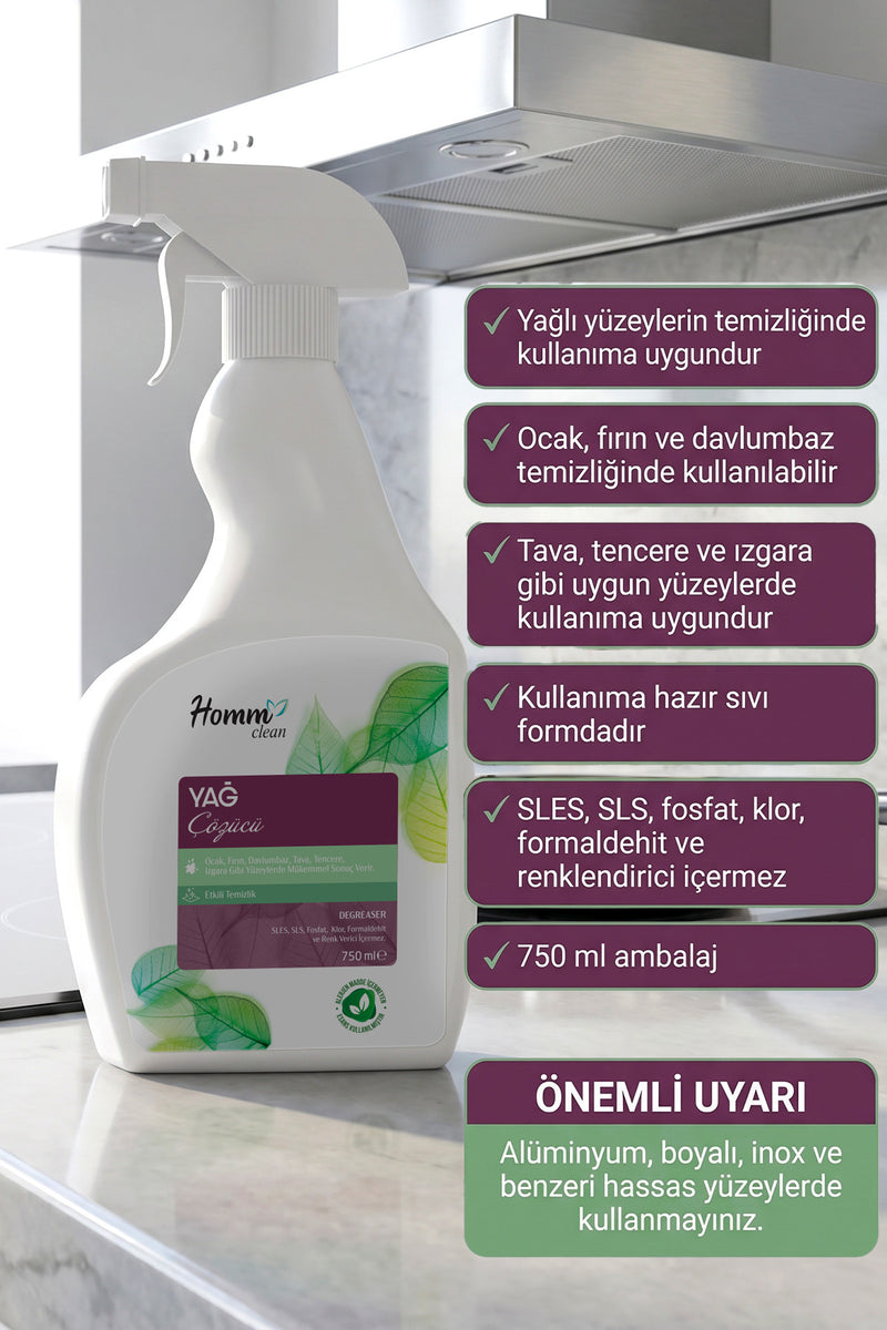 Yağ Çözücü 750 Ml