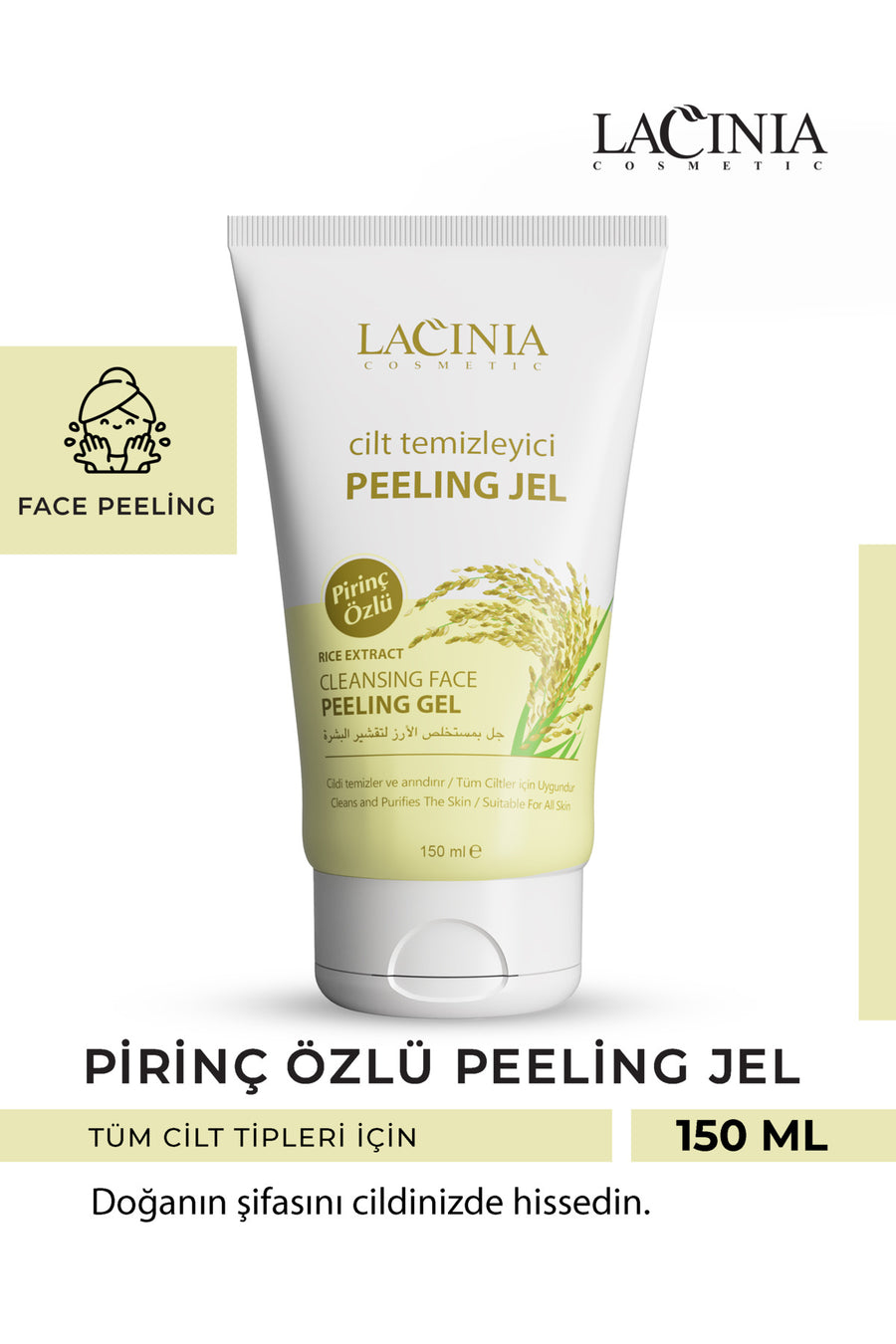 Düyü Ekstraktlı Peelinq Geli 150ml