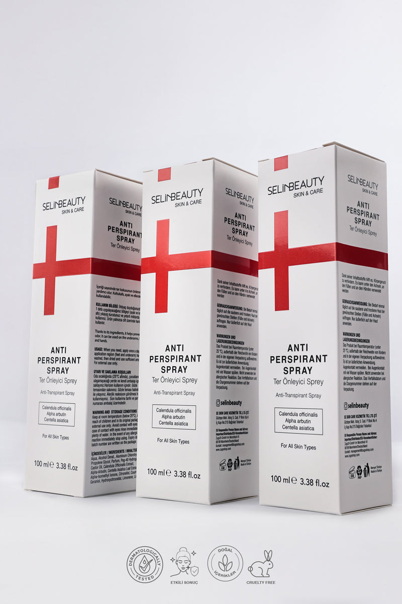 Skin&Care El&Ayak&Koltuk Altı Ter Önleyici Sprey Deodorant