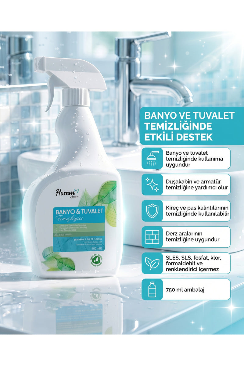 Banyo Tuvalet Temizleyicisi 750 Ml