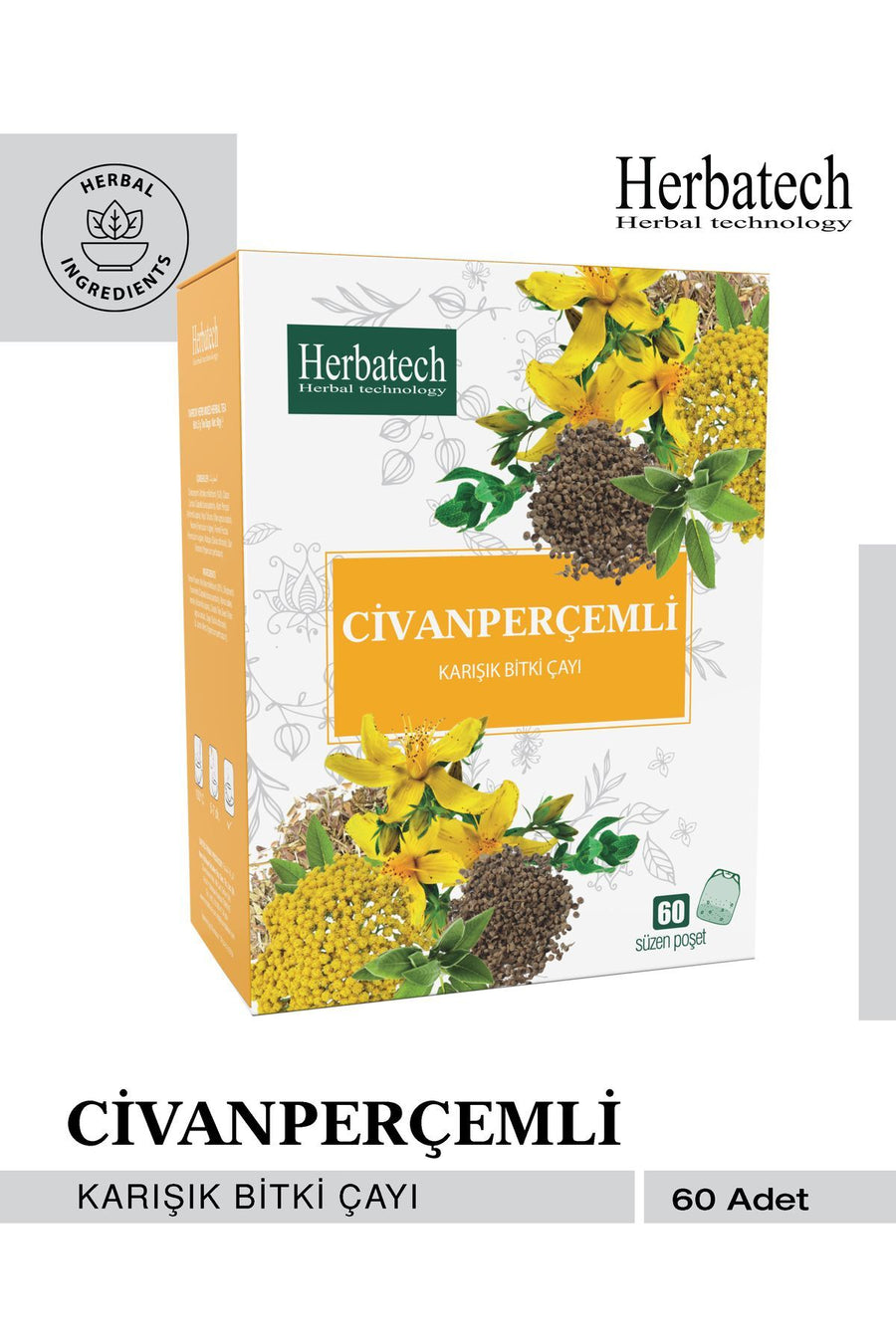 Civanperçəmli Çay - Təbii Bitki Çayı Süzen Paket