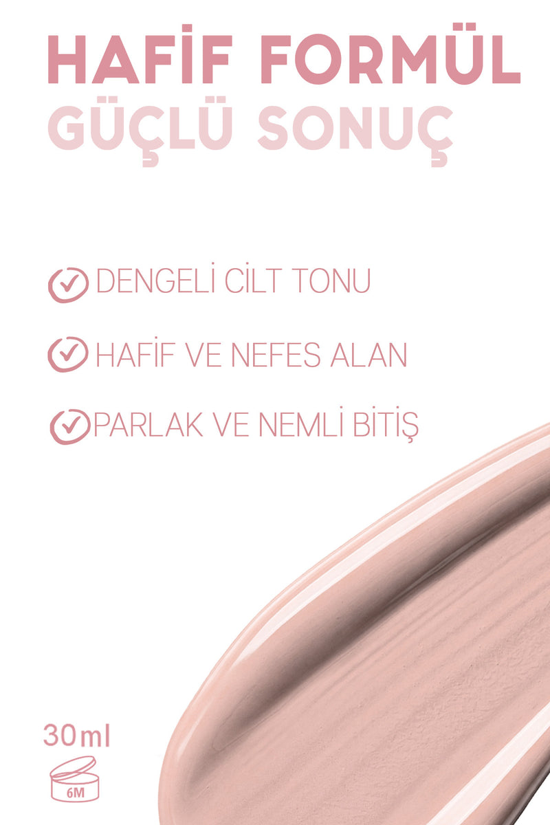 BB KREM | SPF50+ UVA/UVB PA ++++ | Parlak&Nemli Bitiş
