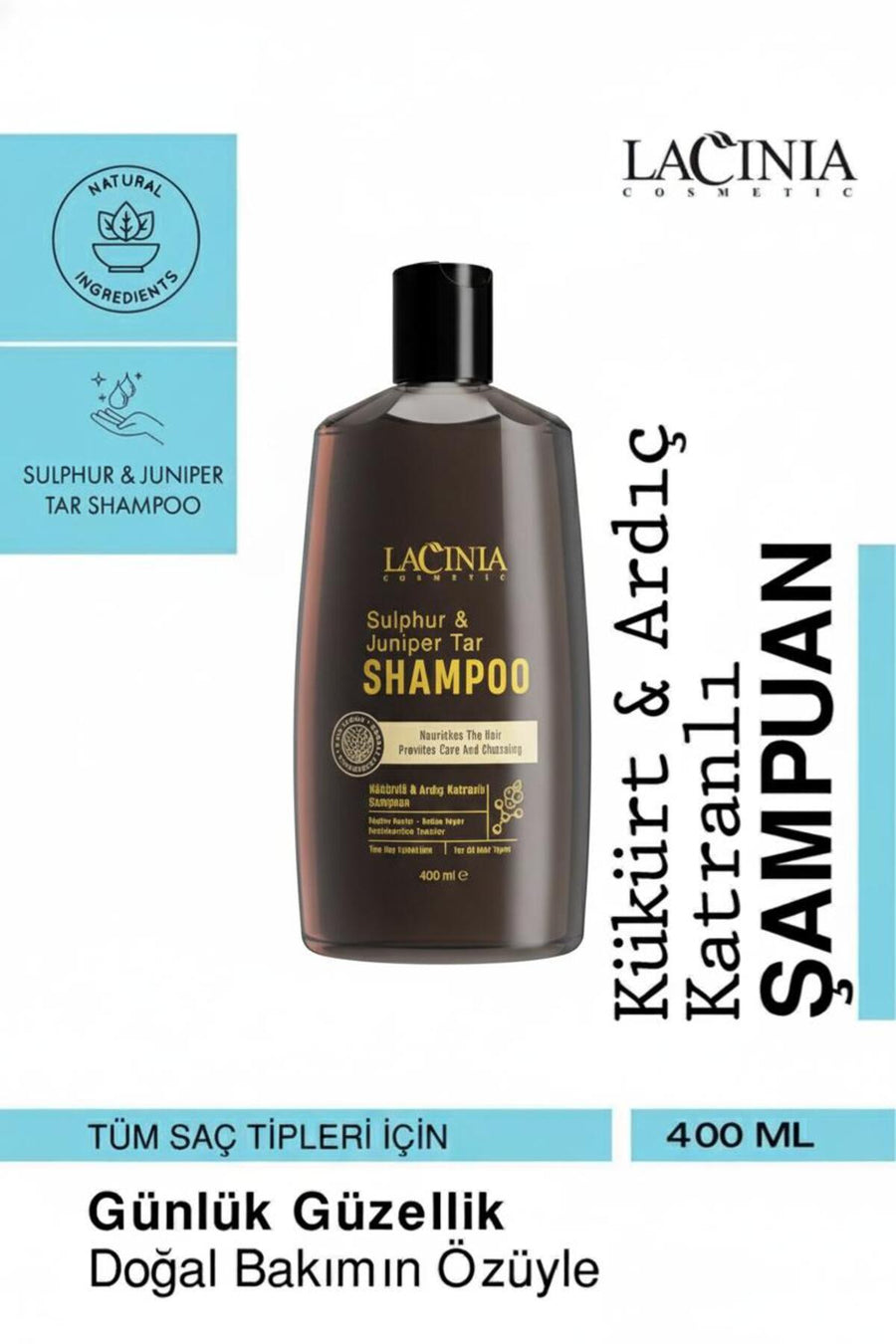 Kükürt və Ardıc Qatranlı Şampun 400ml