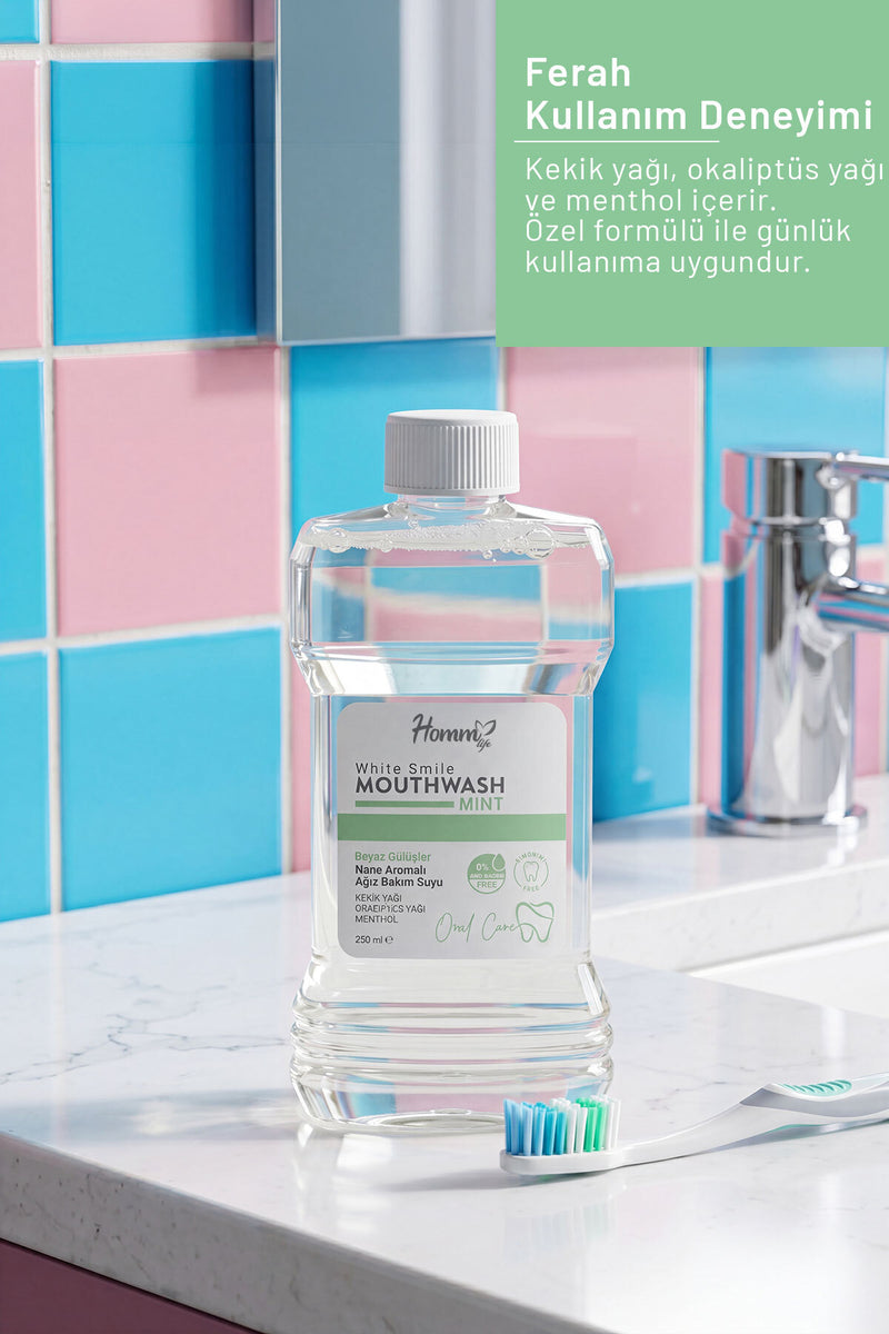 Nane Aromalı Ağız Bakım Suyu 250 ml