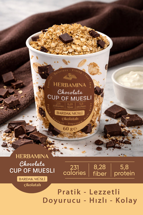 Bardak Müsli Çikolatalı - 60 gr