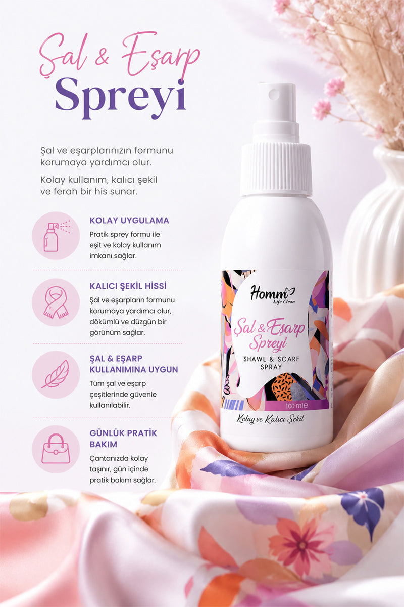 Şal & Eşarp Spreyi 100 Ml