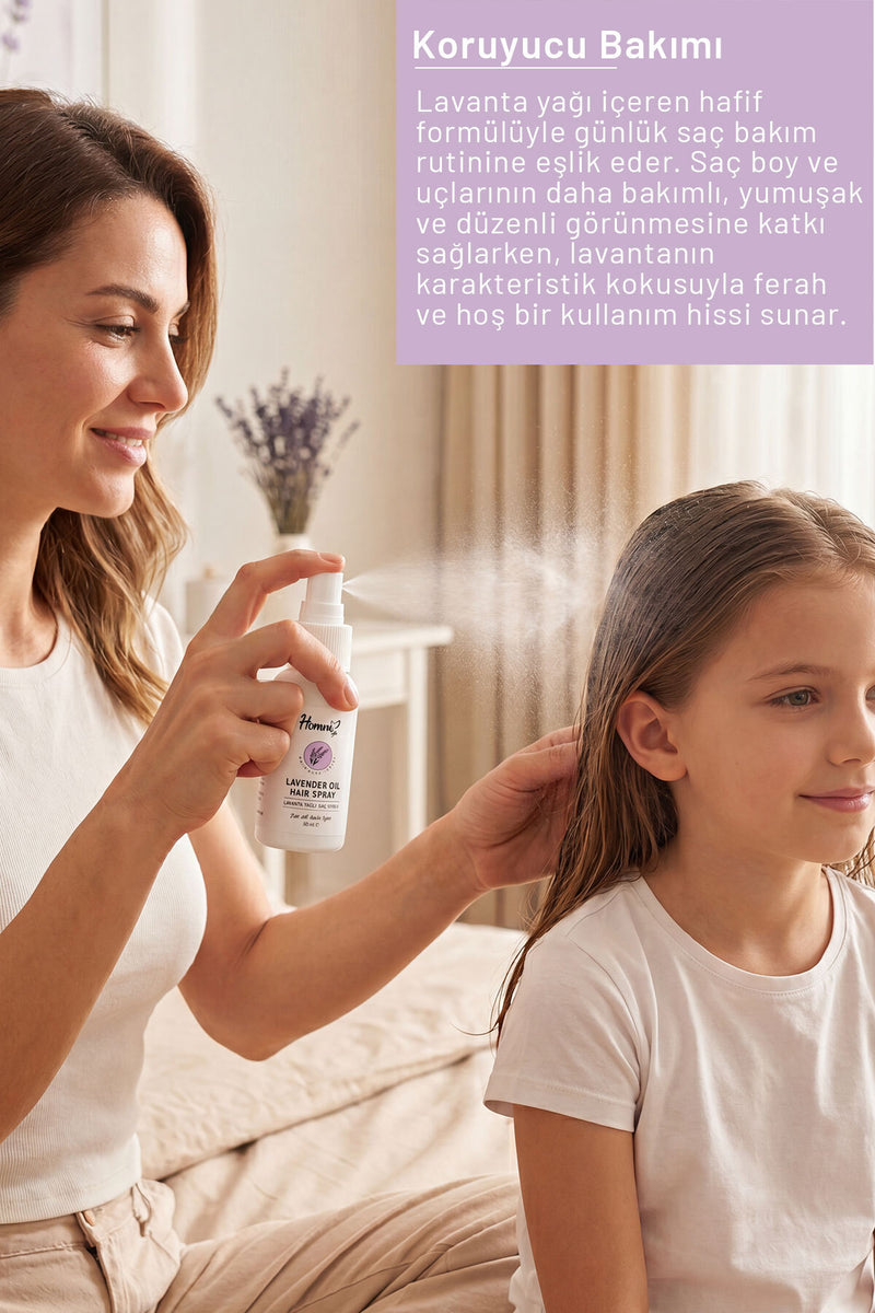 Lavanta Yağlı Saç Spreyi 50 Ml