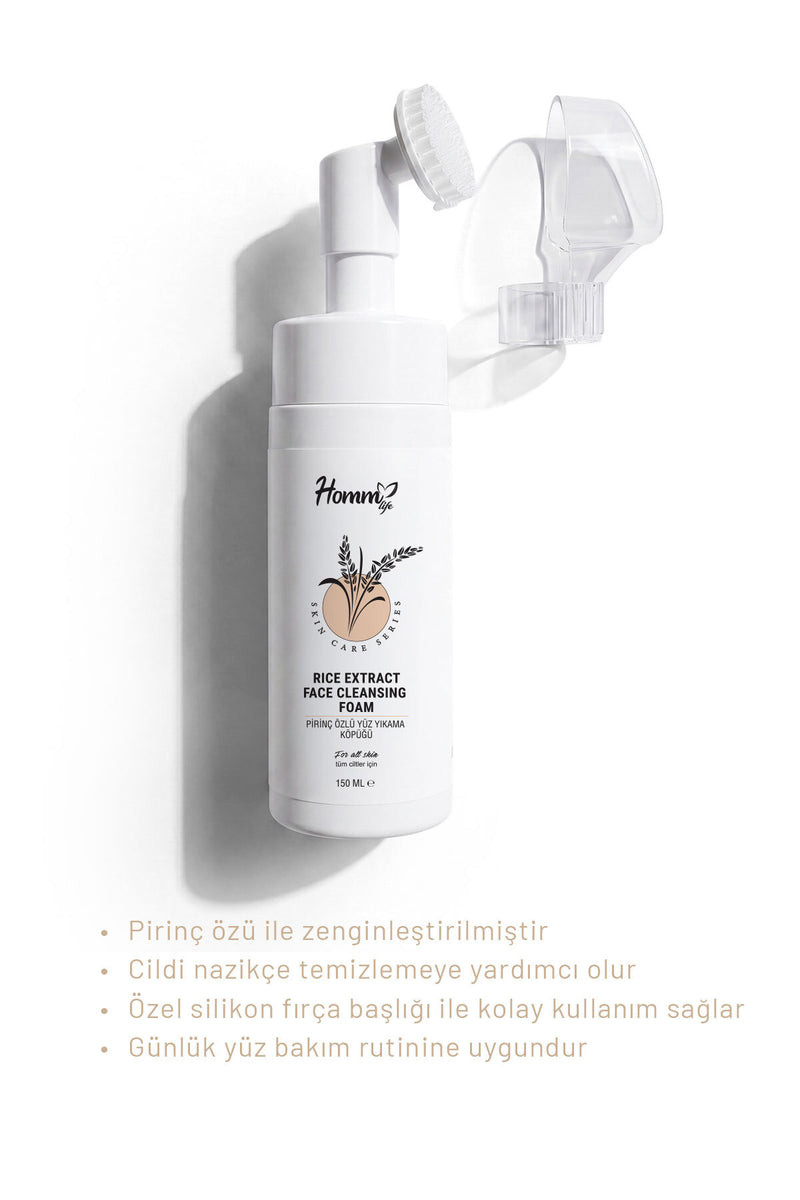 Pirinç Özlü Yüz Yıkama Köpüğü - 150 Ml